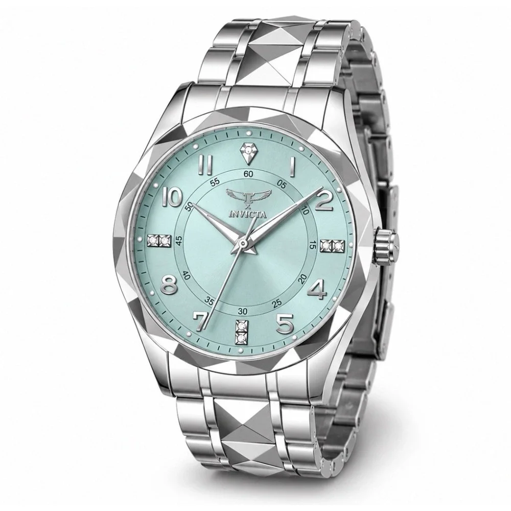 Invicta Specialty I 70050 Men's 41mm Turquoise Dial Stainless Steel Watch New